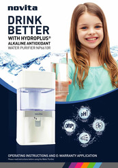 Novita Hydroplus NP6610R Operating Instructions And E-Warranty Application
