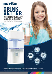 Novita Hydroplus NP6610 Operating Instructions And E-Warranty Application