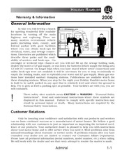 Holiday 2000 Manual