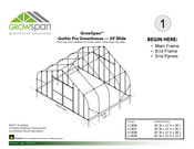 GrowSpan 113837 Manual