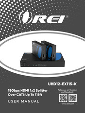 REI UHD12-EX115-K User Manual