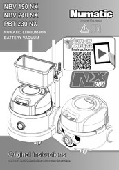 Numatic AS55 Instructions Manual