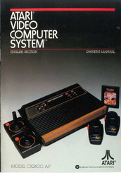Atari CX2600 AP Owner's Manual