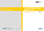 Soosan SQ35 Operations Manual & Parts List
