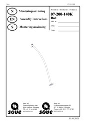Sove 07-200-140K Assembly Instructions Manual