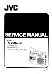 JVC RC-250L Service Manual