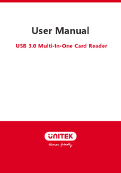 Unitek Y-9324CBK User Manual