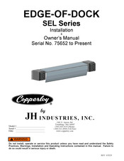 JH Industries Copperloy EDGE-OF-DOCK SEL Series Installation & Owner's Manual