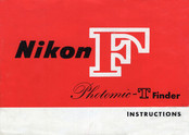 Nikon Photomic-T Finder Instructions Manual