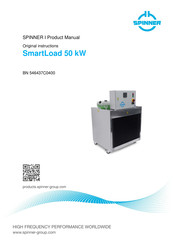 Spinner SmartLoad 546437C0400 Product Manual