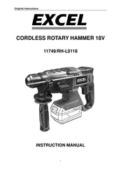 Excel 11749/RH-L0118 Instruction Manual