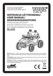 Caretero Toyz BLAZE User Manual