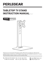 Perlegear PGTVS29 Instruction Manual