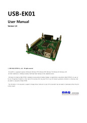 DAQ system USB-EK01 User Manual