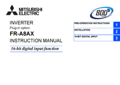Mitsubishi Electric FR-A8AX Instruction Manual