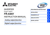 Mitsubishi Electric FR-A8AY E KIT Instruction Manual