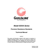 Guildline 9334A-10k Technical Manual