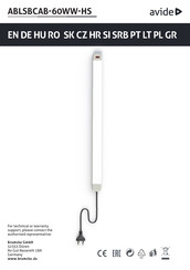 avide ABLSBCAB-60WW-HS Quick Start Manual