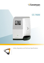Carestream DENTAL CS 7600 Manual
