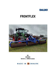 DALBO FRONTFLEX 600 Manual