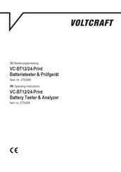 VOLTCRAFT 2793468 Operating Instructions Manual