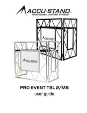 ADJ ACCU-STAND PRO EVENT TBL 2/MB User Manual