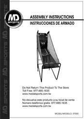 MD SPORTS 57000 Assembly Instructions Manual