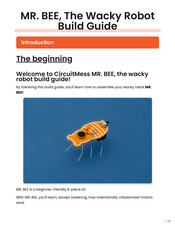 Circuitmess MR. BEE The Wacky Robot Build Manual