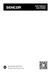 Sencor SWK 7501BK Manual