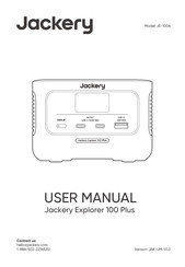 Jackery Explorer 100 Plus; JE-100A User Manual
