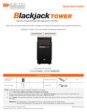Digital Watchdog Blackjack Tower DW-BJMTC7404T Quick Start Manual