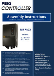 Feig Electronic TST FUZ2 Assembly Instructions Manual