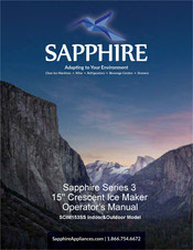 Sapphire Audio SCIM153SS Operator's Manual
