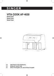 Singer VITA COOK AF-4630 Instruction Manual