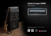 Brainworx Gallien Krueger 800RB Plugin Manual