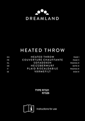 Dreamland R7521 Manual
