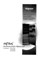 Hotpoint MISTRAL FF73 Instruction Manual