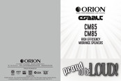 Orion COBALT CM65 Manual