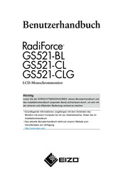 Radiforce GS521-CL Manual
