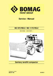 Fayat Group BOMAG BC 1172 RS-2 Service Manual