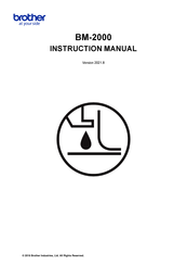 Brother BM-2000 Instruction Manual