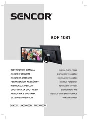 Sencor SDF 1081 Instruction Manual