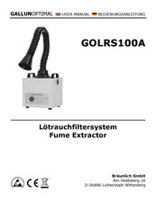 GALLUNOPTIMAL GOLRS100A User Manual