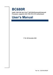 Avalue Technology BC680R User Manual