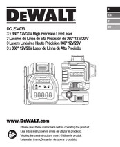 DeWalt DCLE34033 Manual