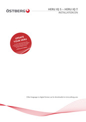 OSTBERG HERU IQ T Series Installation Manual