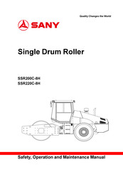 SANY SSR220C-8H Safety, Operation And Maintenance Manual