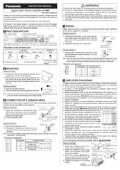 Panasonic LS-403 Instruction Manual