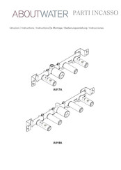 ABOUTWATER PARTI INCASSO A817A Instructions Manual