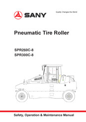 SANY SPR260C-8 Safety, Operation & Maintenance Manual/Parts List